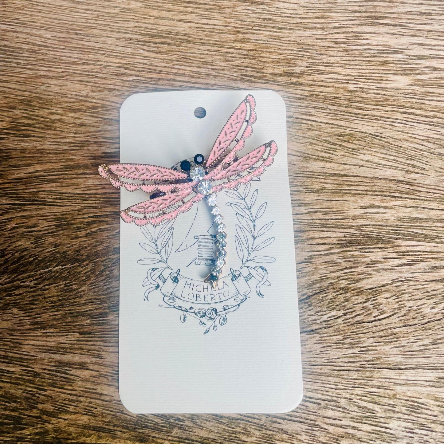 Spilla di Alta Moda con Cristalli